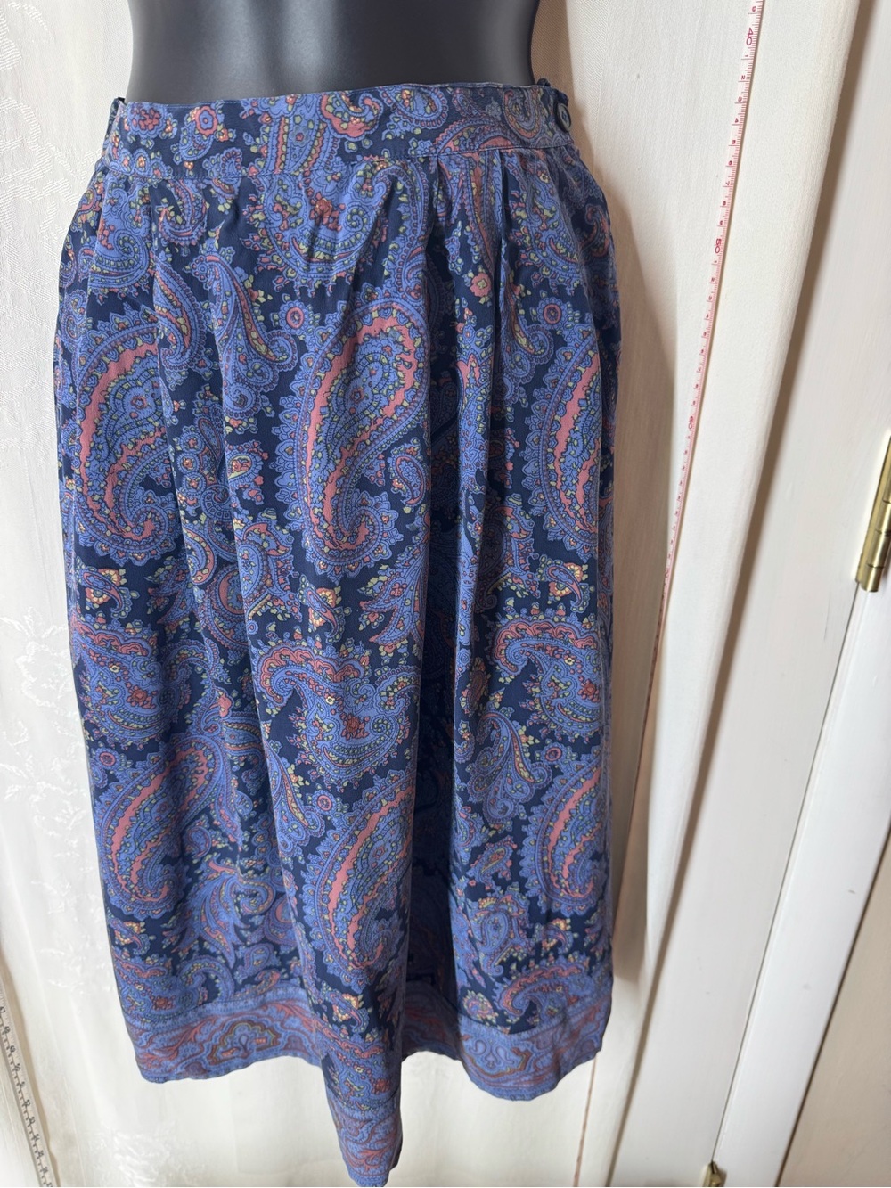 Vintage Paisley Skirt